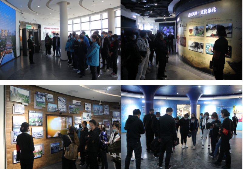 三建公司、現(xiàn)代物流公司黨支部聯(lián)合開展“參觀愛國教育基地，弘揚愛國主義精神”活動